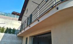 Ringhiera balcone in stile moderno 